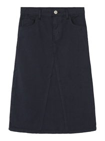 NAME IT Lang Denim Nederdel Rose Dark Navy